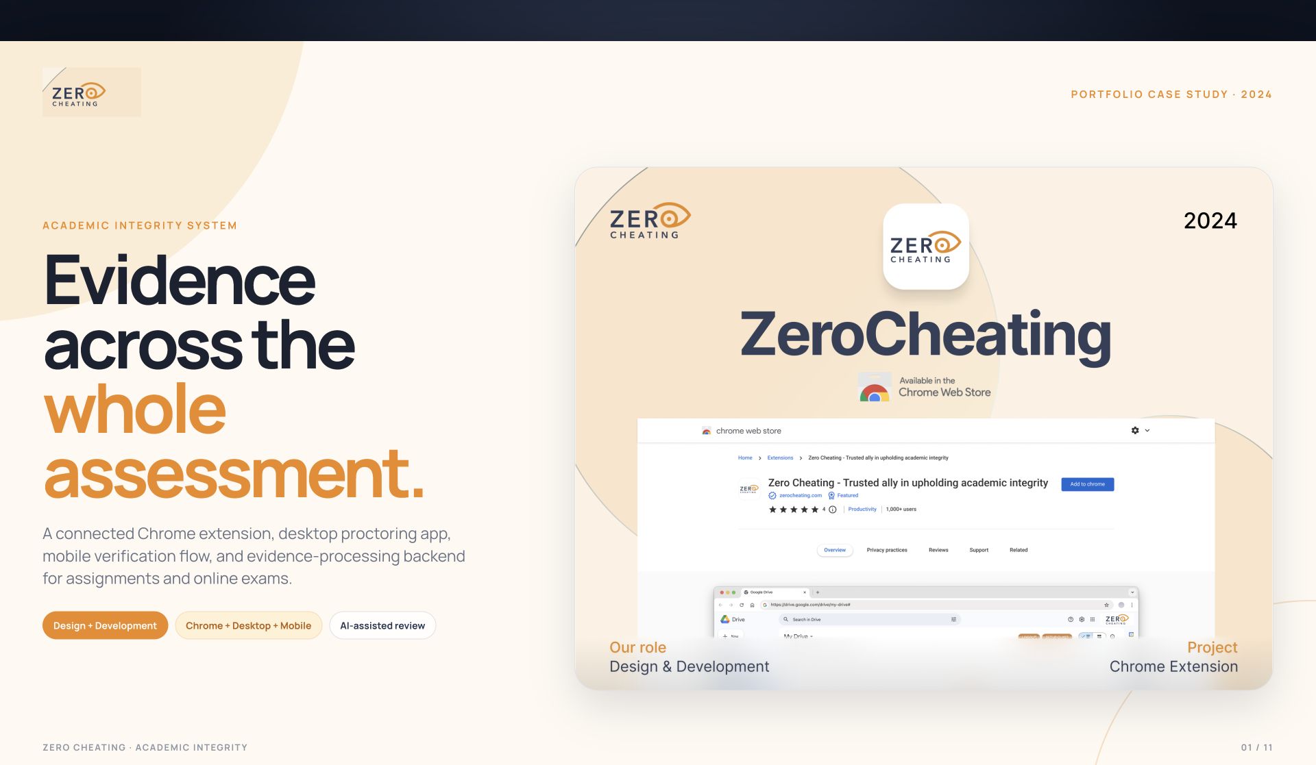Zero Cheating case study